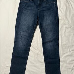 Seven7 Dark Blue Skinny Jeans